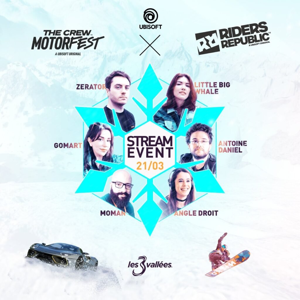 Riders Republic Stream Event cAST