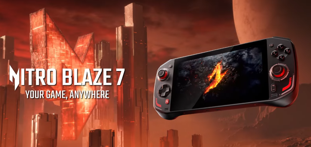 L’Acer Nitro Blaze 7 : la console portable !