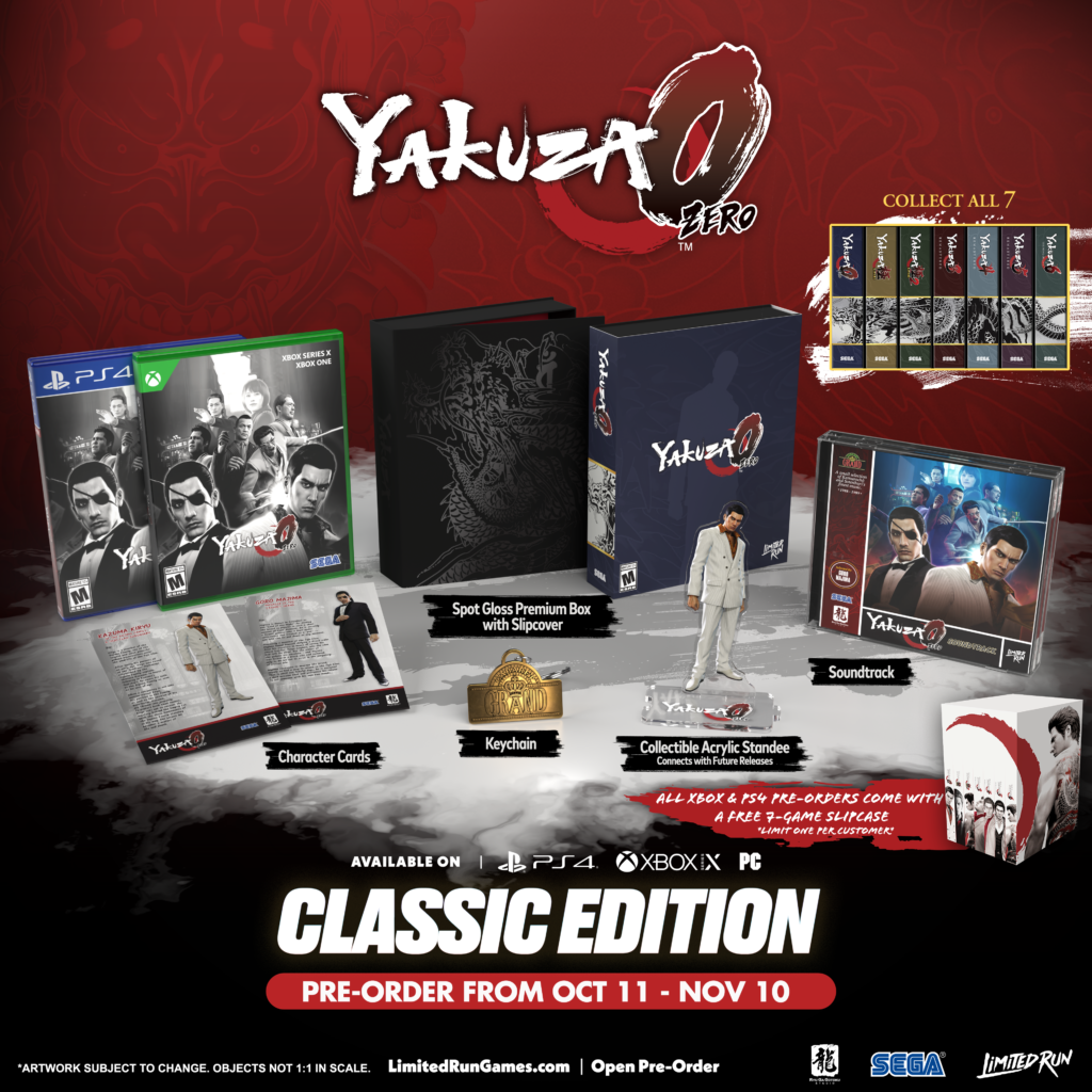 Collection Yakuza Limited Run Classic edition