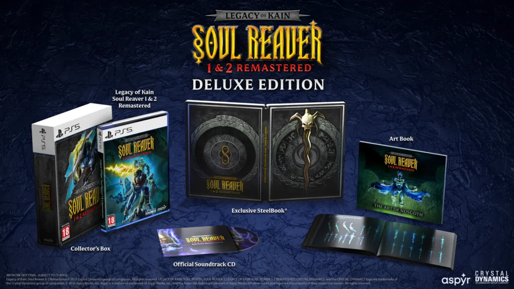 Legacy of Kain Soul Reaver 1 & 2 deluxe