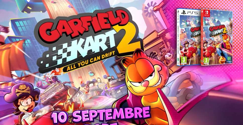 Garfield Kart 2 – All You Can Drift, du gameplay !