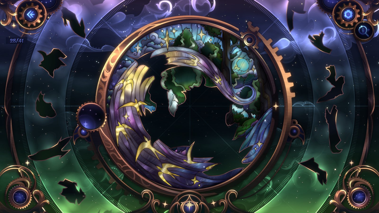 Glass Masquerade 4 Constellations logo